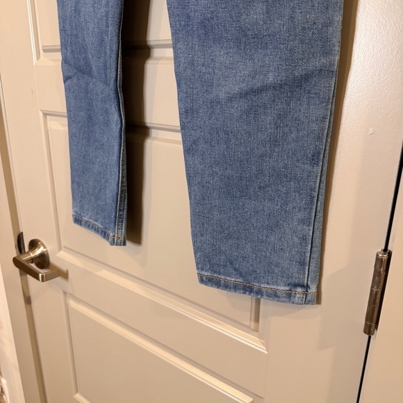 NWT NASTY GAL | Distressed Blue Jeans High Rise Straight Leg Women’s Size 4 - Picture 6 of 11